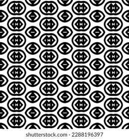 Abstract background with repeat pattern . Black and white color.  Perfect for site backdrop, wrapping paper, wallpaper, textile and surface design. 