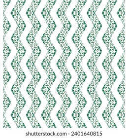 Abstract background with repeating floral ornament pattern