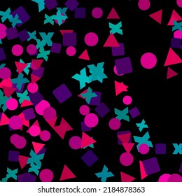 Abstract background with repeating geometry elements 