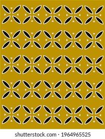 Abstract background with repeating symmetric geometric pattern