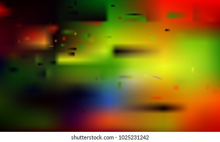 Abstract background represents the speed, movement, and color of the hair, the color, and the explosion of color and light, Abstract image, Speed motion on the night.