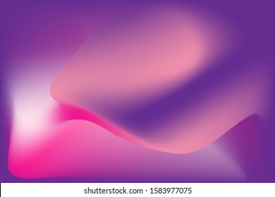 Abstract background resulting from the bending of images and purple gradation