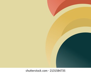 abstract background with retro colors