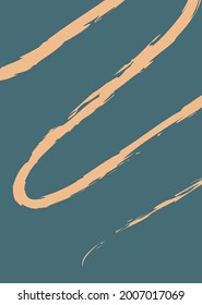 Fondo abstracto en colores retro. Afiche de arte contemporáneo. Postal de moda para redes sociales. Ilustración vectorial.