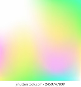 Abstract Background. Retro Cover. Shiny Vector. Iridescent Texture. Blur Minimalist Brochure. Chrome Card. Pearlescent Texture. Psychedelic Pop Gradient. Blue Abstract Background