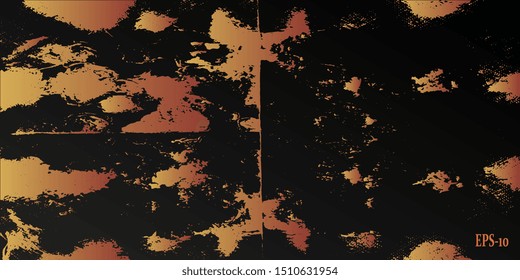 Abstract background. Retro background. Background with grunge texture. Designer decorative cover. Abstractionism. Design background. Abstract graphics. Vector illustration
