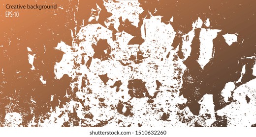 Abstract background. Retro background. Background with grunge texture. Designer decorative cover. Abstractionism. Design background. Abstract graphics. Vector illustration