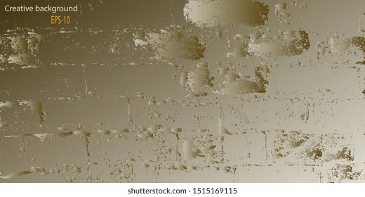 Abstract background. Retro background. Background with grunge texture. Designer decorative cover. Abstractionism. Design background. Abstract graphics. Vector illustration