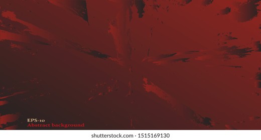 Abstract background. Retro background. Background with grunge texture. Designer decorative cover. Abstractionism. Design background. Abstract graphics. Vector illustration