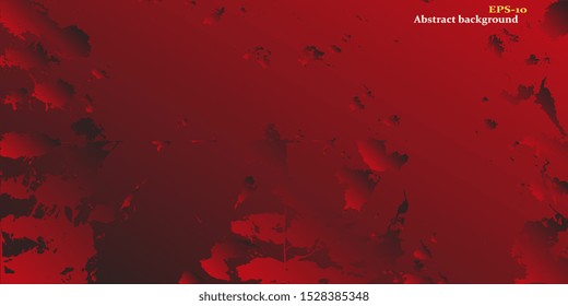 Abstract background. Retro background. Background with grunge texture. Designer decorative cover. Abstractionism. Design background. Abstract graphics. Vector illustration