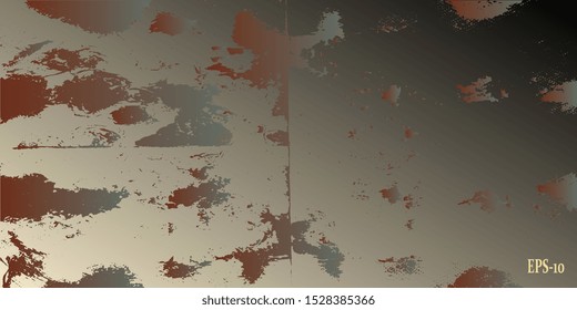 Abstract background. Retro background. Background with grunge texture. Designer decorative cover. Abstractionism. Design background. Abstract graphics. Vector illustration