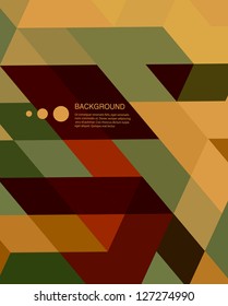 Abstract Background /retro mosaic brochure or banner
