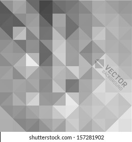 Abstract Background / retro mosaic brochure / banner/ vector