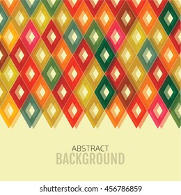 Abstract Background, retro mosaic for brochure or banner