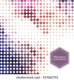 Abstract background with a retro pattern