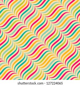 Abstract background with retro pattern. Vector illustration.