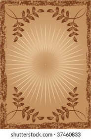 Abstract background in retro style.