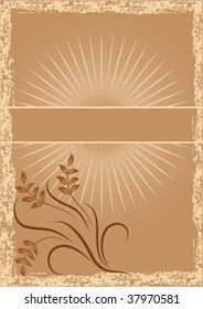 Abstract background in retro style.