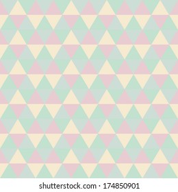 Abstract background in retro style. Seamless pattern.