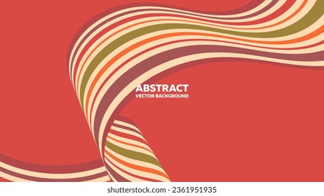 Abstract background with retro style stripes.	
