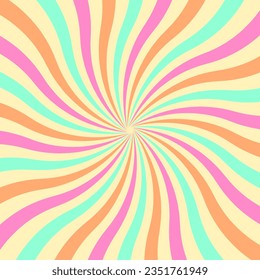 abstract background retro sunburst for background