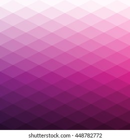 Abstract background of rhombus. Geometry triangle, mosaic illustration with gradient colors.