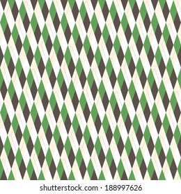 Abstract background with rhombus. Seamless geometric pattern