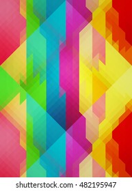 Abstract background with rhombus. Vector illustration for your business projects