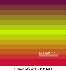 Abstract background with rhythmic rectangular horizontal stripes. Transition and gradation of color. 