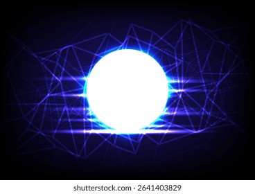 abstract background ring sphere vector design circle graphic technology digital light,illumination