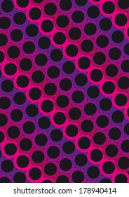 Abstract background rings illustration in vector 