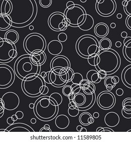 abstract  background with rings, seamless repeat pattern