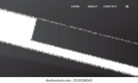 ABSTRACT BACKGROUND WITH RIPPED PAPER BLACK AND WHITE COLOR VECTOR DESIGN TEMPLATE FOR WALLPAPER, COVER DESIGN, HOMEPAGE DESIGN