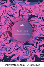 Abstract background with ripple. Creative fluid colors background. Eps10 Vector illustration