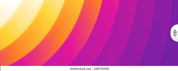 Fondo abstracto con efecto de onda y gradientes. Ondas sonoras. Ilustración vectorial para promociones o presentaciones.