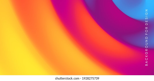 Abstract Background With Ripple Effect And Gradients. Sound Waves. Vector Illustration For Promotions Or Presentations.