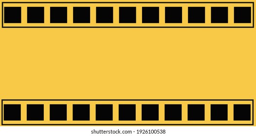 Abstract background in roll film style. yellow. Suitable for wallpapers, decorations, assignments, factories, creations, stickers and more