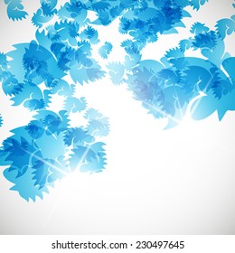 abstract background: Rooster