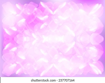 Abstract background with rose petals