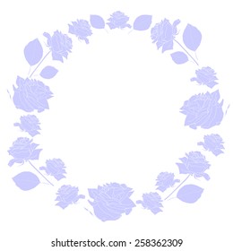 Abstract background with roses. Hand drawn artwork for textiles, fabrics, souvenirs, packaging and greeting cards.