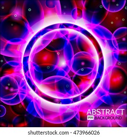 Abstract background. Rose,violet,blue and red cells. Science vector EPS 10 illustration