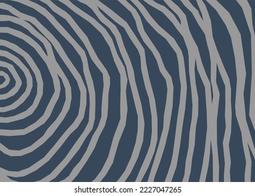 Abstract background with rough and curly lines pattern