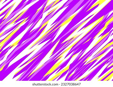 Abstract background with rough and jagged diagonal slash stripe pattern