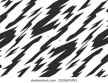 Abstract background with rough and jagged lines pattern