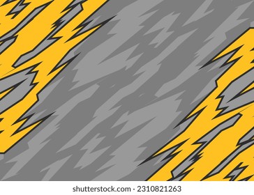 Abstract background with rough and jagged lines pattern and with some copy space area