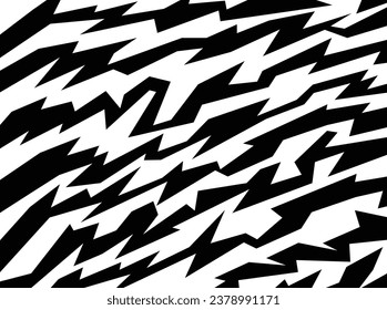 Abstract background with rough and jagged lines pattern