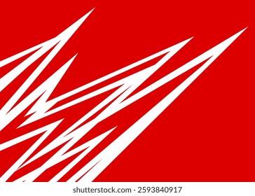 Abstract background with rough and jagged lines pattern and with some copy space area