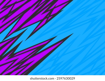 Abstract background with rough and jagged lines pattern and with some copy space area