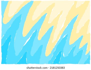 Abstract background with rough and wavy lines pattern