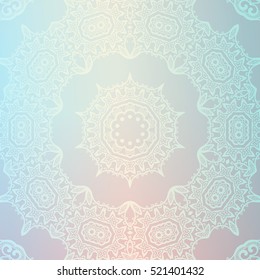 Fondo abstracto, textura de ornamento redondo